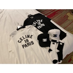 셀린느 티셔츠  S,M,L,XL (이벤트기간 모자,티셔츠,양말포함)